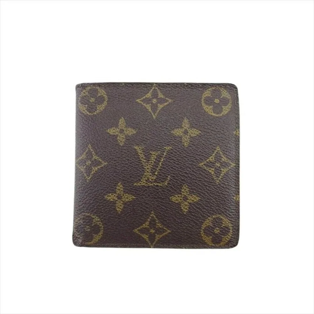 Louis Vuitton Bi -fold Wallet Mini Wallet USED